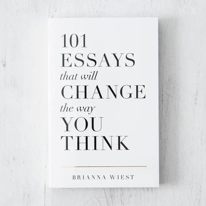 101 Essays by Brianna Wiest - Golden Hour BoutiqueBooks