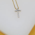 18K Gold Filled Cross Necklace - Golden Hour Boutique