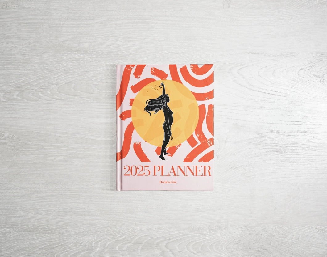 2025 Planner from Artist Danica Gim - Golden Hour BoutiqueAgendas