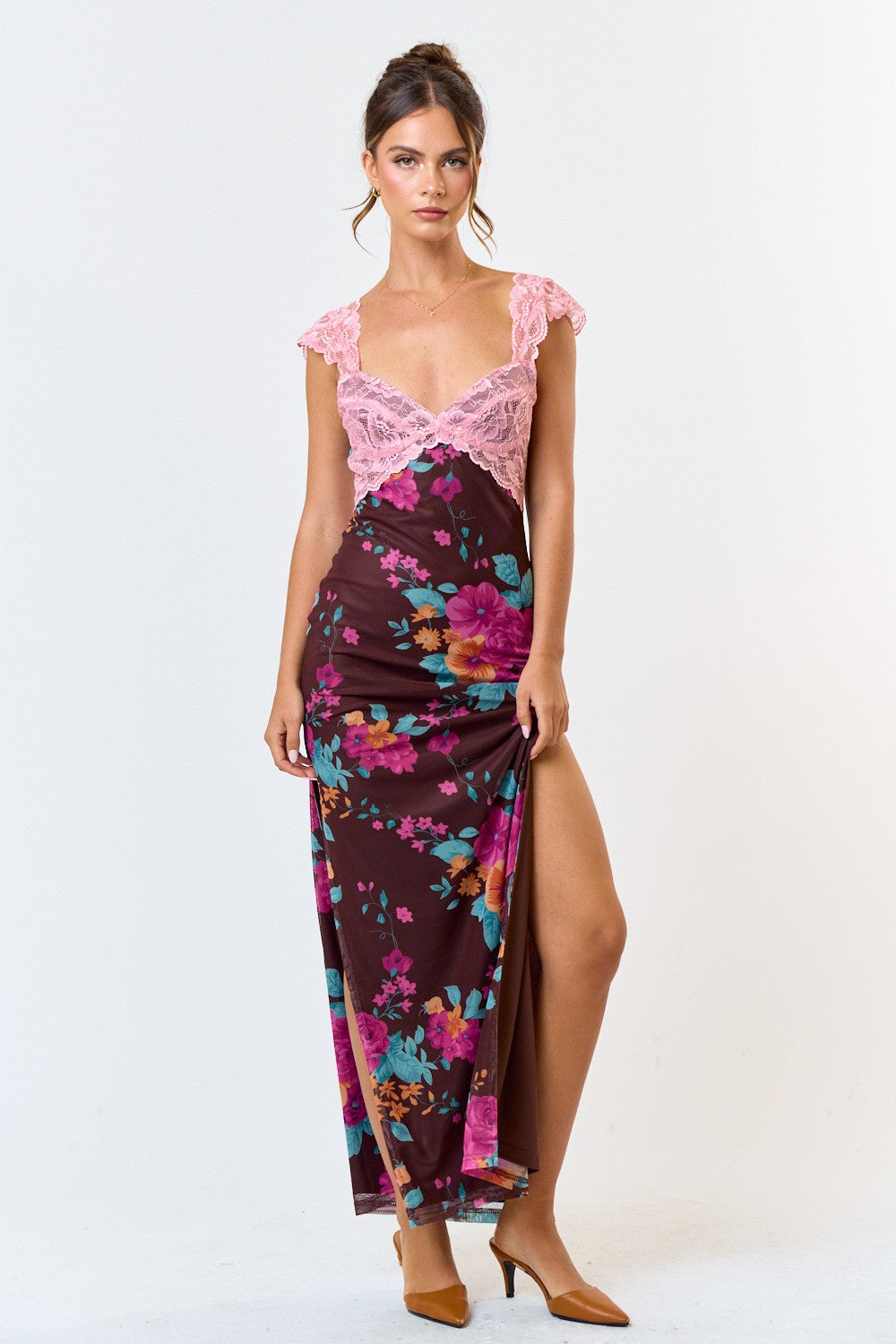 Secret Garden Lace Maxi Dress