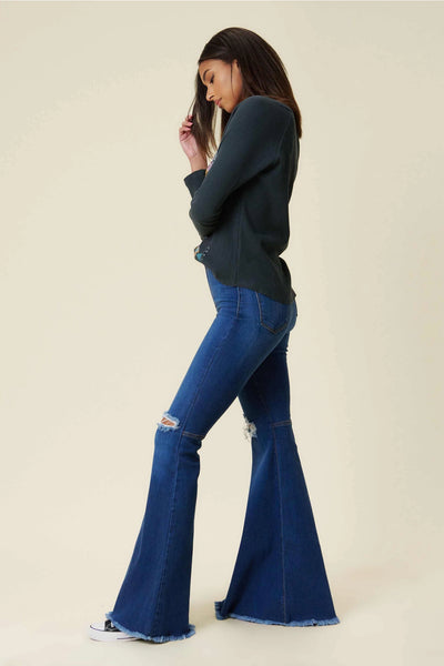 Peace Of Mind Bell Bottom Jeans
