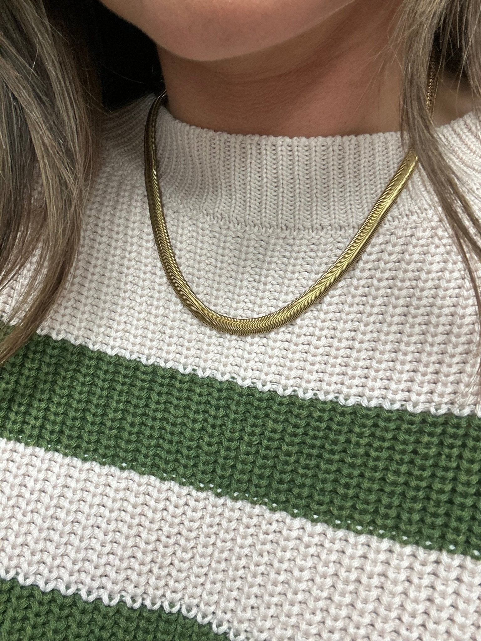 6mm Snake Chain Necklace - Golden Hour BoutiqueNecklaces