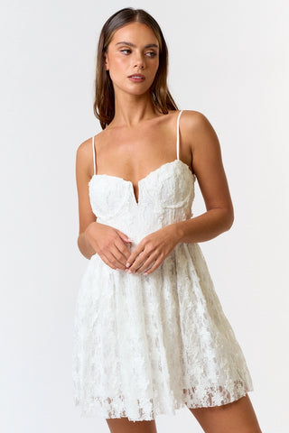 My Moment Lace Bustier Dress