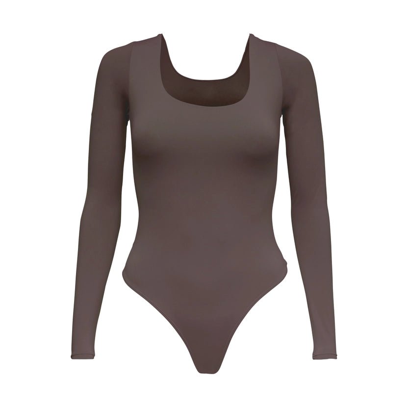 Almere Long Sleeve Bodysuit - Golden Hour BoutiqueBodysuits