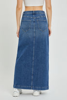 Back To Reality Denim Maxi Skirt - Golden Hour Boutique