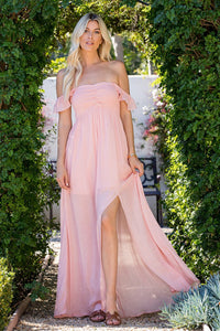 Blush Beauty Smocked Dress - Golden Hour Boutique