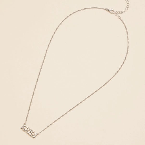 Bubble Zodiac Necklace - Golden Hour BoutiqueNecklaces