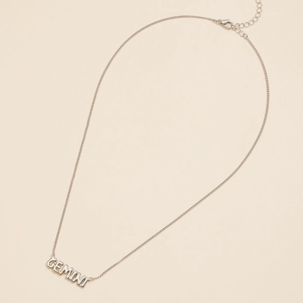 Bubble Zodiac Necklace - Golden Hour BoutiqueNecklaces