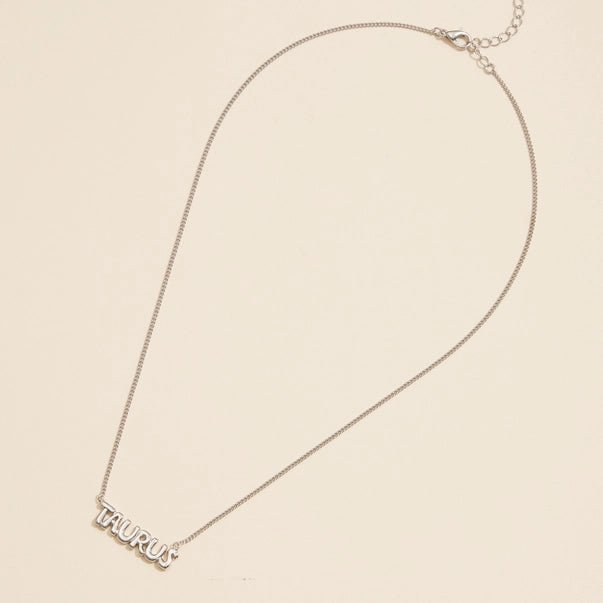 Bubble Zodiac Necklace - Golden Hour BoutiqueNecklaces