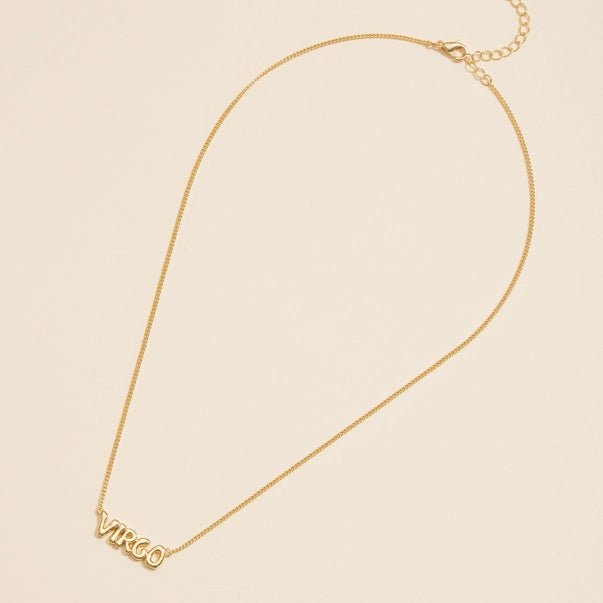 Bubble Zodiac Necklace - Golden Hour BoutiqueNecklaces