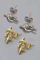 Classic Knot Stud Earrings - Golden Hour BoutiqueEarrings