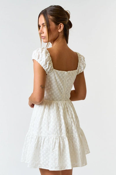 Cloud Nine Eyelet Dress - Golden Hour Boutique