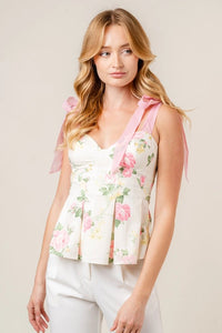 Coquette Cutie Bow Top - Golden Hour Boutique