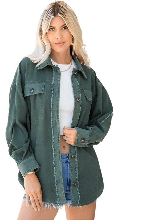 Corduroy Cutie Shacket - Golden Hour BoutiqueShacket