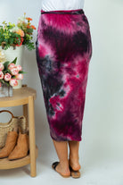 Cosmic Love Tie Dye Skirt - Golden Hour BoutiqueMidi Skirt