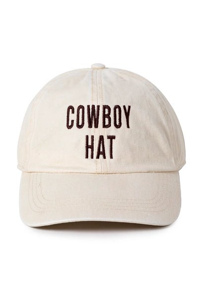 Cowboy Hat Baseball Cap - Golden Hour BoutiqueHats