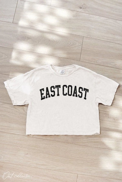 Cropped East Coast T-Shirt - Golden Hour BoutiqueGraphic Tees