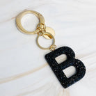 Crystal Bubble Initial Keychain - Golden Hour BoutiqueGifts