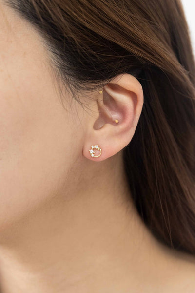 Crystal Post Earrings - Golden Hour Boutique