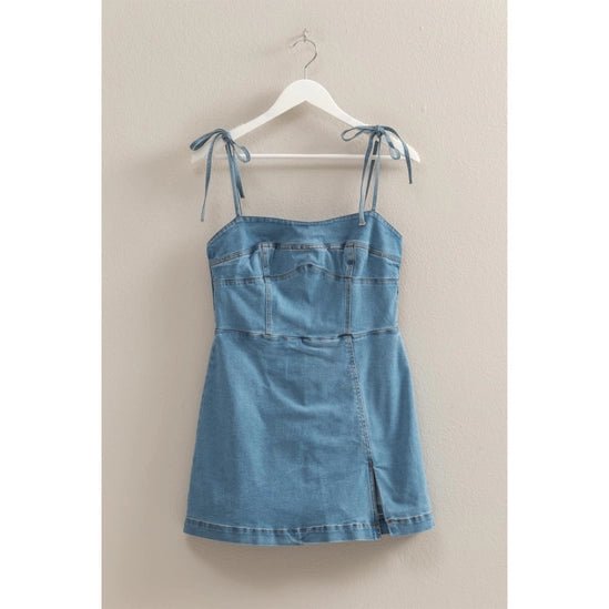 Dancing in Denim Romper - Golden Hour BoutiqueRompers