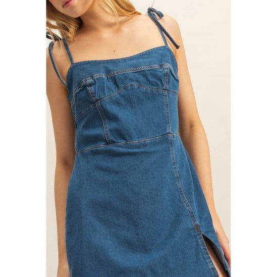 Dancing in Denim Romper - Golden Hour BoutiqueRompers