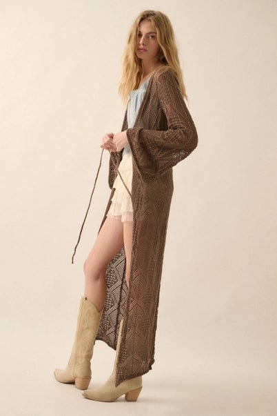 Desert Breeze Duster - Golden Hour BoutiqueCardigans