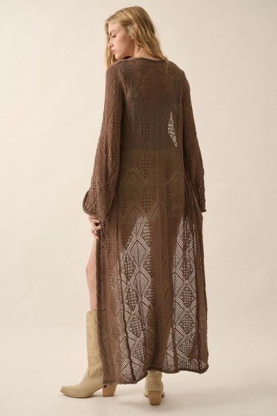 Desert Breeze Duster - Golden Hour BoutiqueCardigans