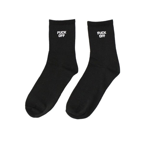 Eff Off Crew Socks - Golden Hour BoutiqueSocks