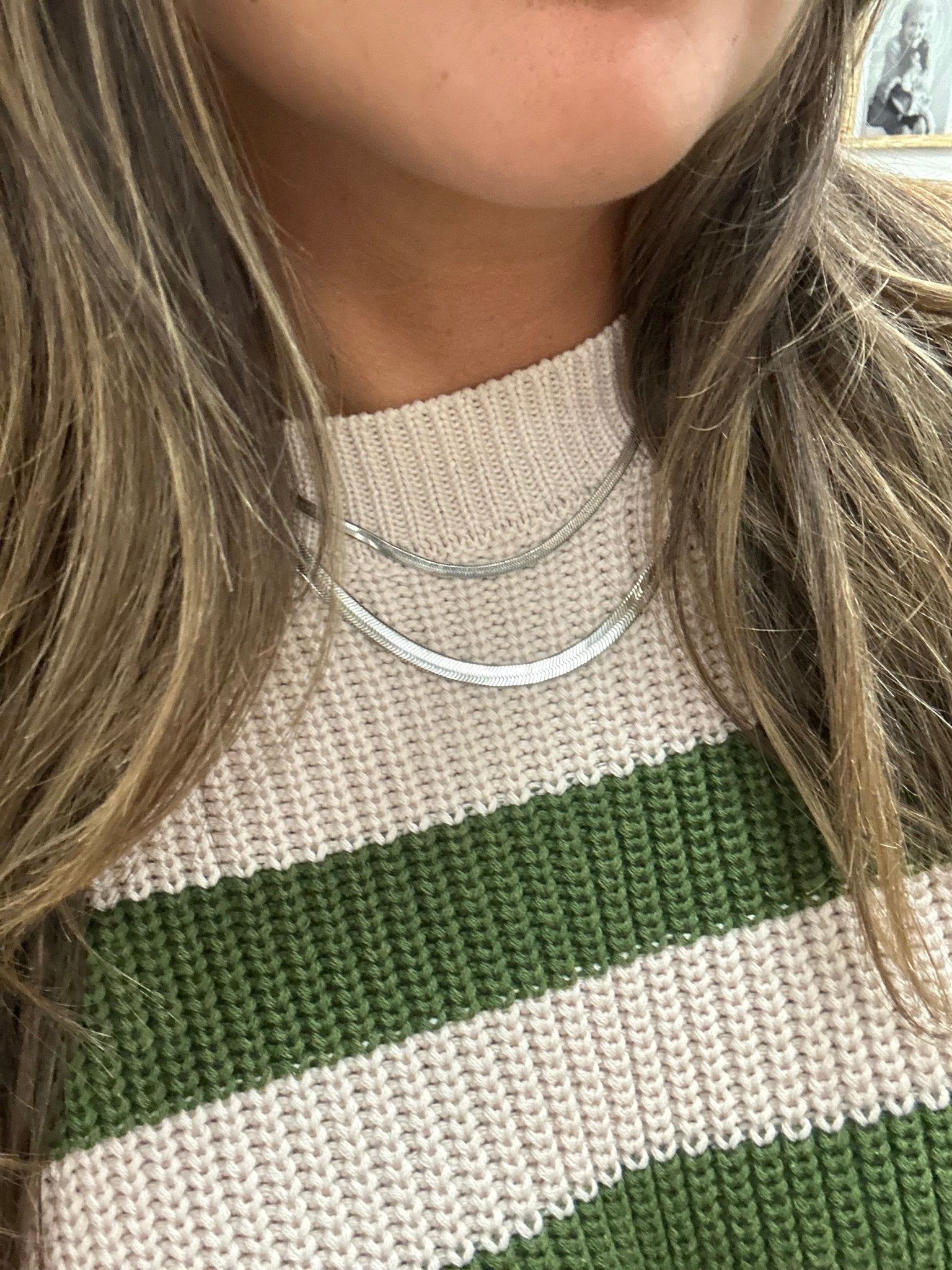 Effortless Herringbone Necklace - Golden Hour BoutiqueNecklaces