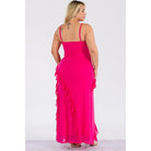 Fuchsia Fantasy Maxi Dress - Golden Hour Boutique