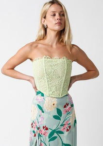 Full Of Charm Corset Top - Golden Hour Boutique