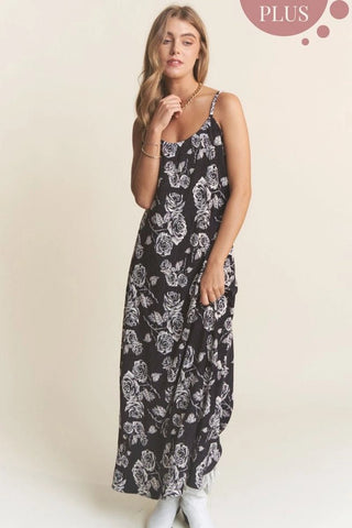 Full Surrender Floral Dress - Golden Hour Boutique