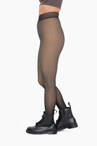 Fur Lined High Waisted Tights - Golden Hour BoutiqueTights