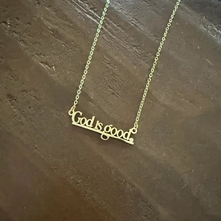 God is Good Necklace - Golden Hour BoutiqueNecklaces