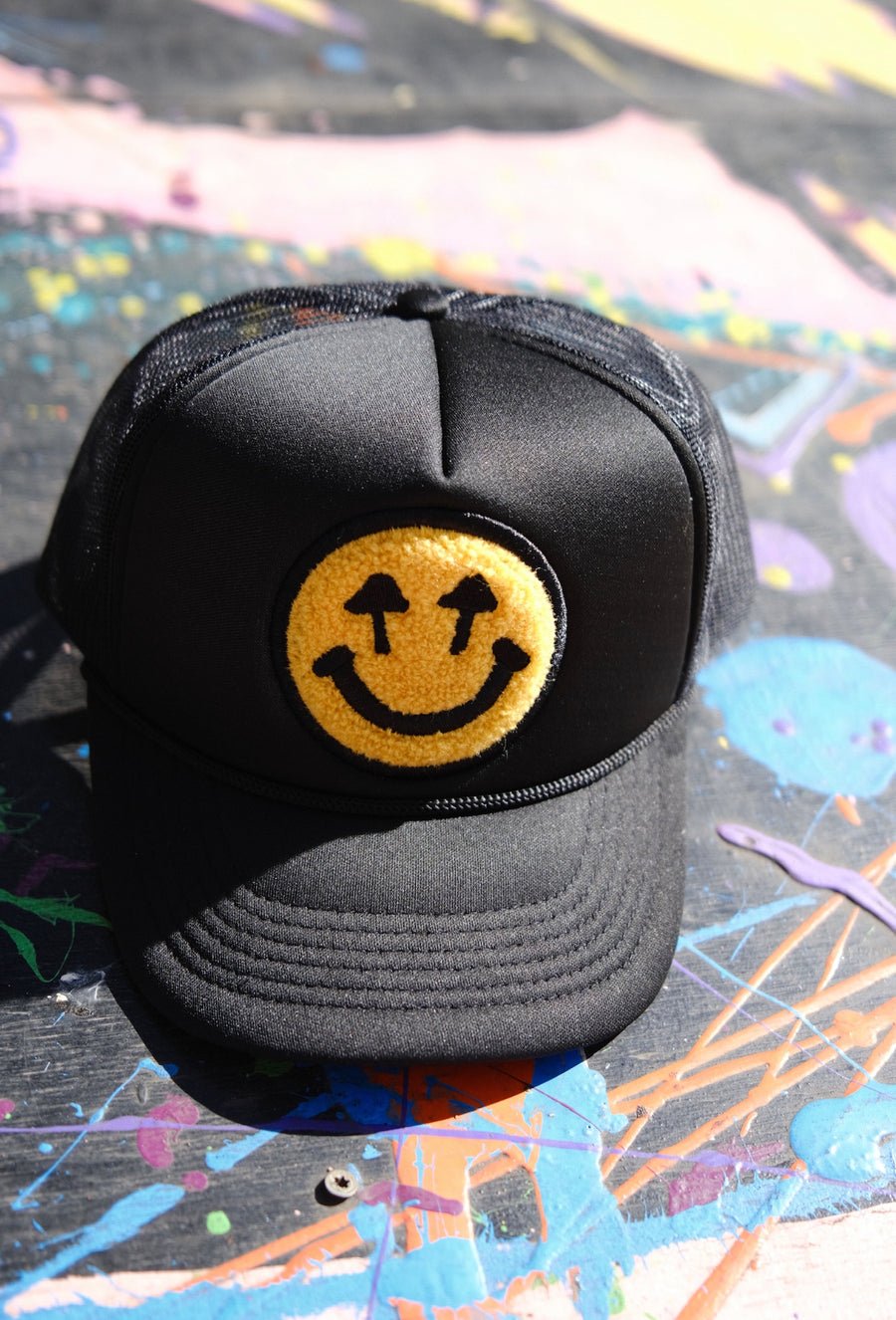 Happy Caps Trucker Hat - Golden Hour BoutiqueTrucker Hat