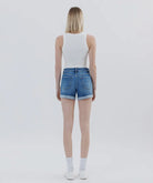 High Tide Cuffed Denim Shorts - Golden Hour BoutiqueDenim Shorts