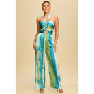 Island Rush Halter Jumpsuit - Golden Hour BoutiqueJumpsuits