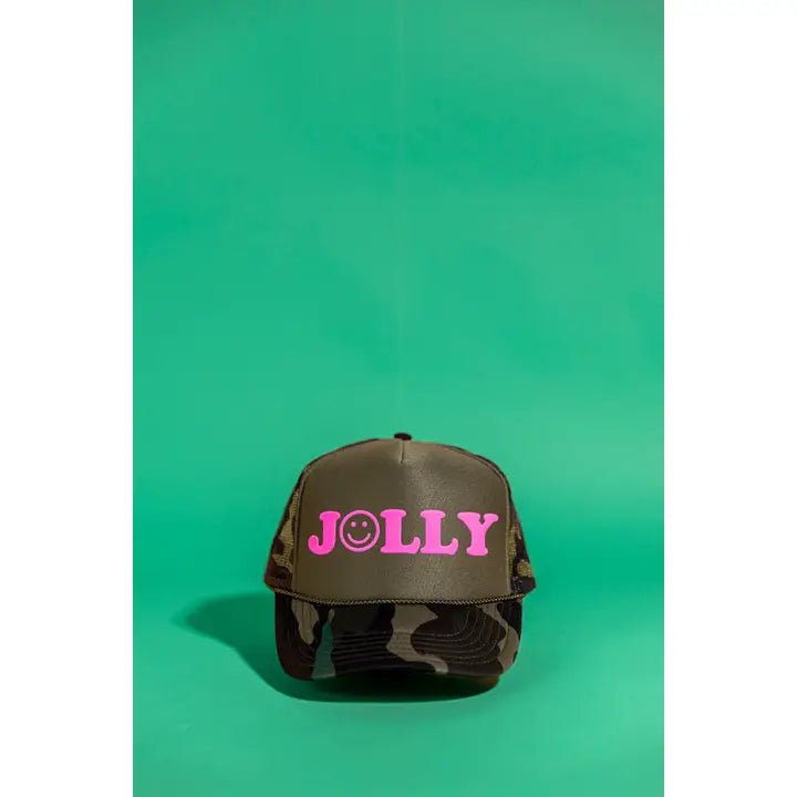 Jolly Camo Trucker Hat - Golden Hour BoutiqueTrucker Hat