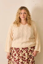 Just Perfect Cable Knit Sweater - Golden Hour BoutiqueSweater