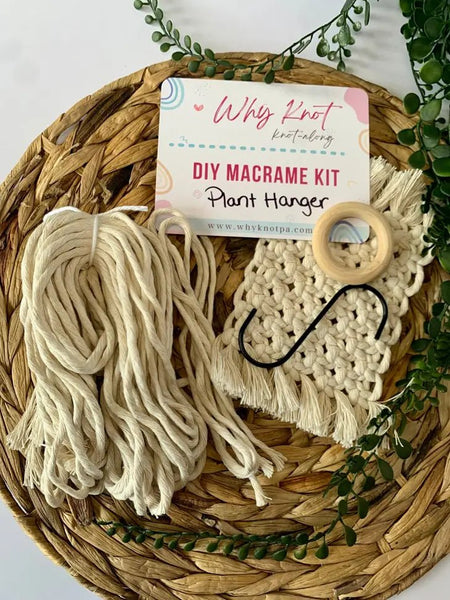 Macrame Plant Hanger DIY Kit - Golden Hour Boutique