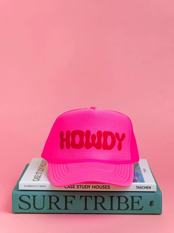 Neon Howdy Trucker Hat - Golden Hour BoutiqueTrucker Hat