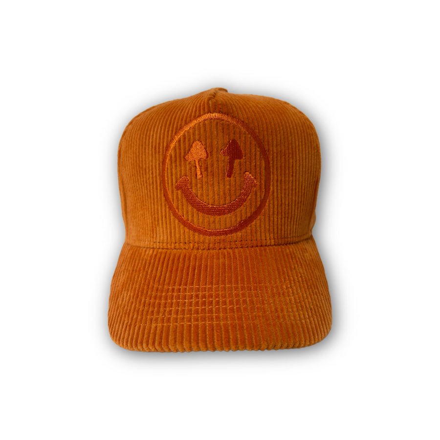 NEW Corduroy Logo Cap by Happy Caps - Golden Hour BoutiqueTrucker Hat