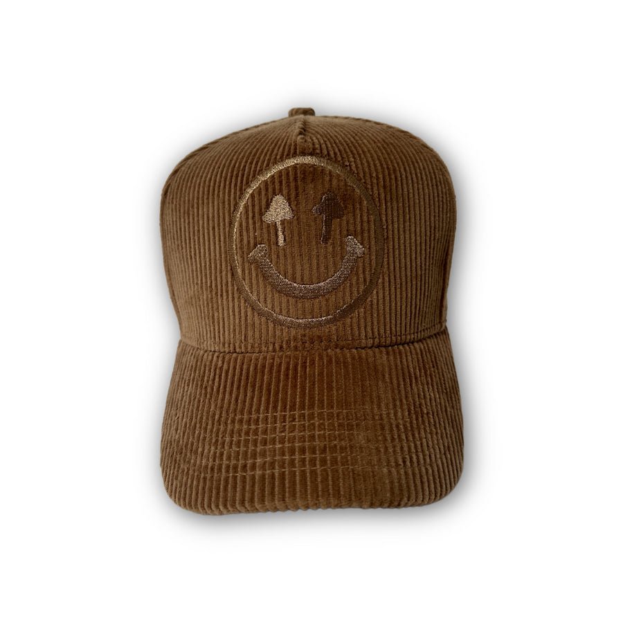 NEW Corduroy Logo Cap by Happy Caps - Golden Hour BoutiqueTrucker Hat