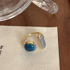 Open Statement Enamel Ring - Golden Hour BoutiqueRings