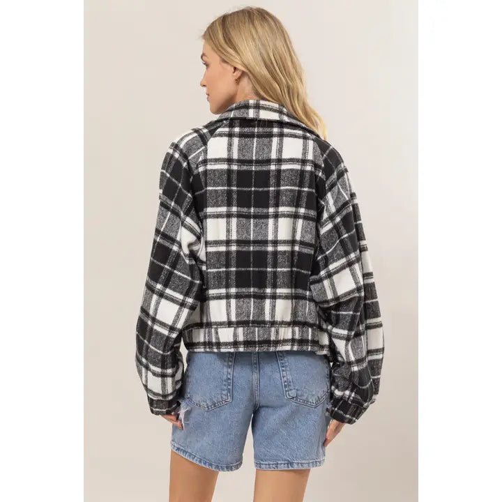 Out and About Plaid Jacket - Golden Hour BoutiqueJackets