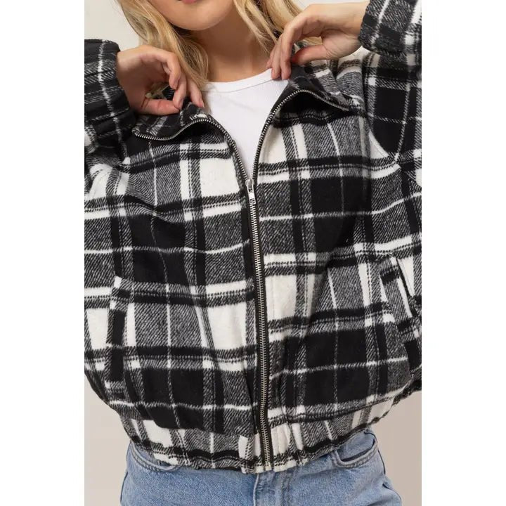 Out and About Plaid Jacket - Golden Hour BoutiqueJackets