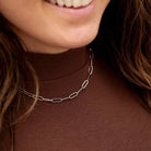 Paperclip Chain Necklace - Golden Hour Boutique