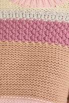 Pastel Daze Striped Sweater - Golden Hour BoutiqueSweater