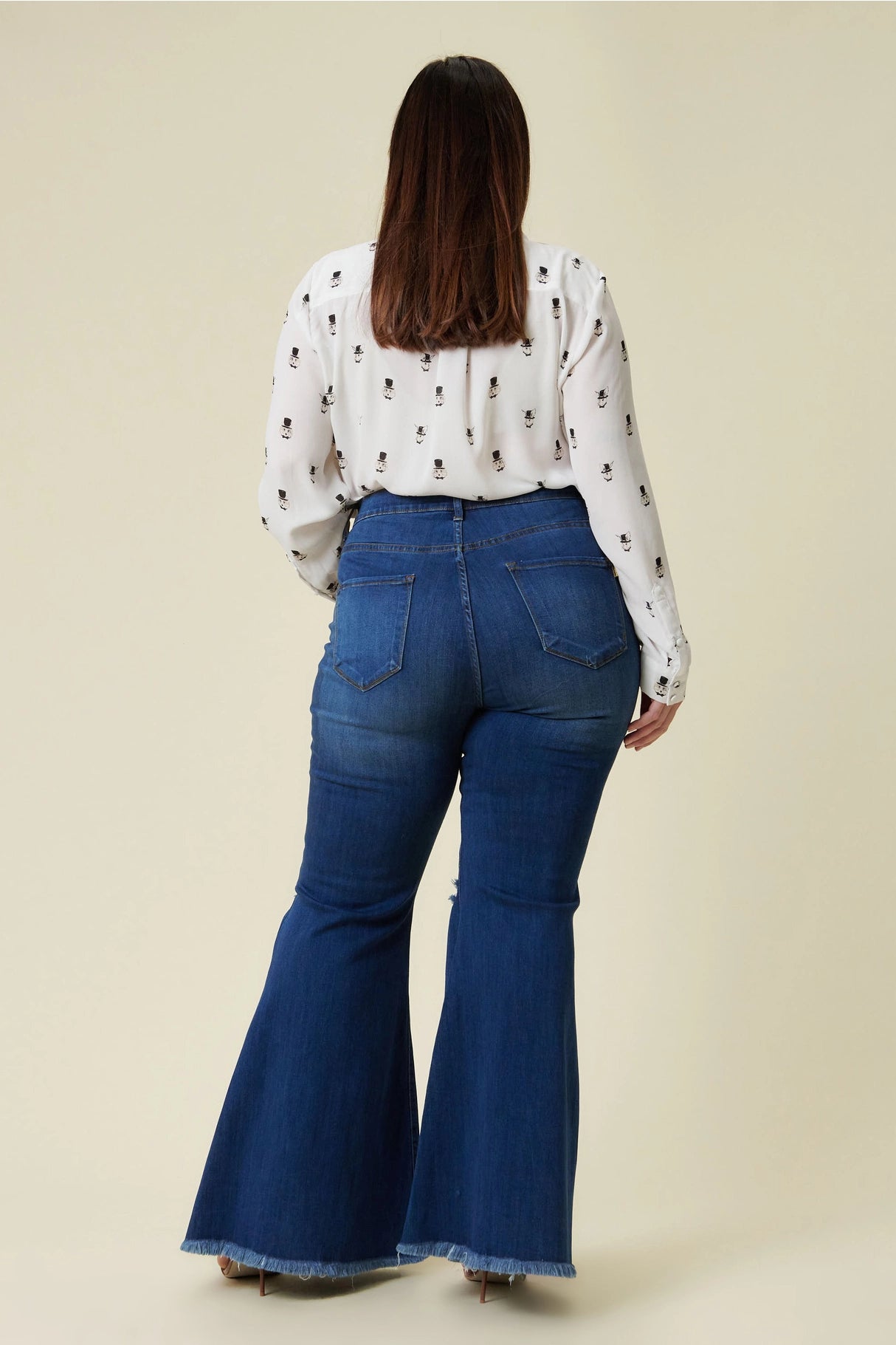 Peace Of Mind Bell Bottom Jeans - Golden Hour Boutique