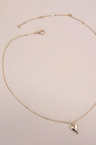 Petite Gold Heart Necklace - Golden Hour BoutiqueNecklaces